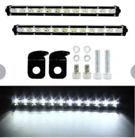 Exploradora Lineal 12led Fija Y Strober