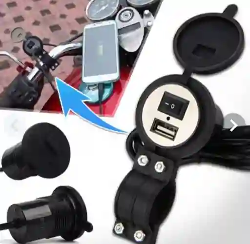 Cargador Usb Moto Hipermeable