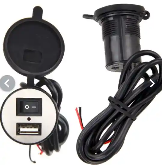 Cargador Usb Moto Hipermeable