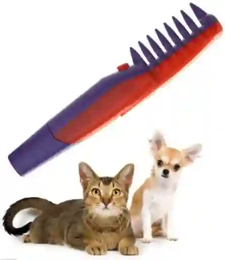 Cepillo Eléctrico Peina Mascotas Gato Y Perro