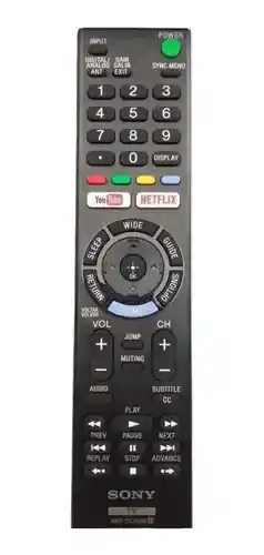 Sony Control Remoto Para Smart Tv Rmt-Tx300B