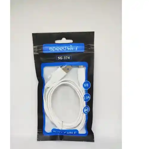 Sony Cable V8 De 3A Carga Rapida Para Celular Sg-374