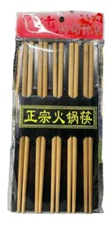Bambu Palos Chinos Palitos Madera Comida Asiatica Chopsticks