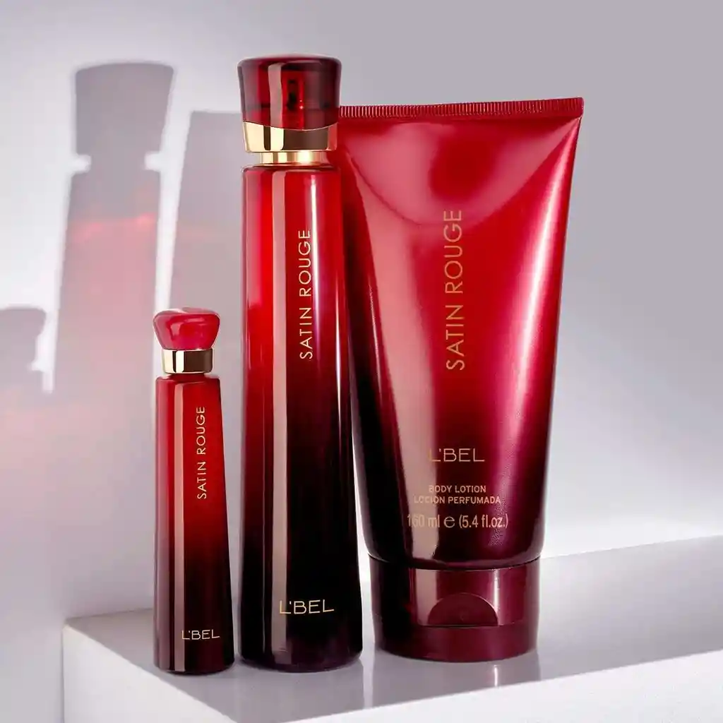 L'bel Satin Rouge Perfume De Mujer
