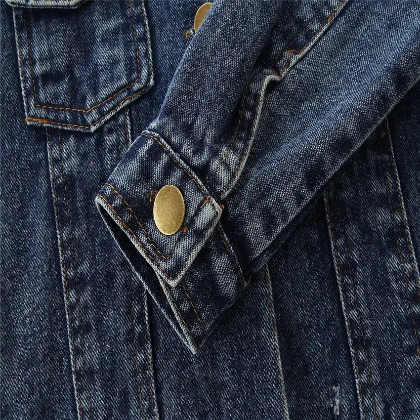 Chaqueta De Jean Y Estampado De Animal Print 6 Años