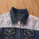Chaqueta De Jean Y Estampado De Animal Print 6 Años