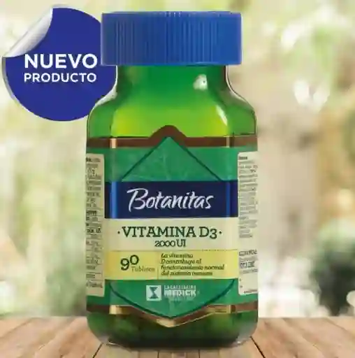 Vitamina D3 Masticable 2000ui