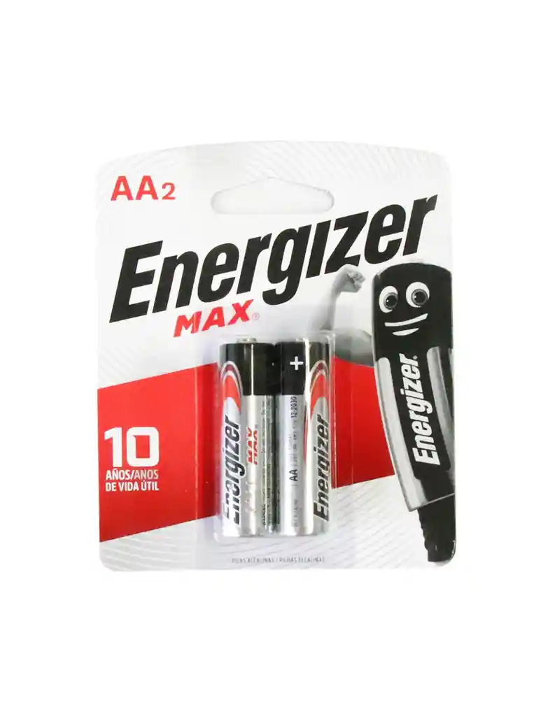Energizer Bateria Pila Aa 2Max 1.5V X 2 U