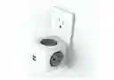 Multitoma Powercube By Allocacoc 4 Tomas + 2 Usb Gris