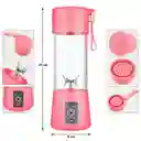 Licuadora Batidora Personal Recargable Juice Blender - Rosa