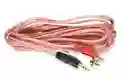 Cable Audio Rca 2x1 De 3.5mm A Audio Rca 1.5mts Desoxigenado