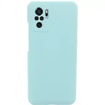 Silicone Case Redmi Note 10 Color Azul Claro