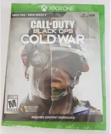 Xbox Video Juego Call Of Duty Black Ops Cold War X-S Original Fisico