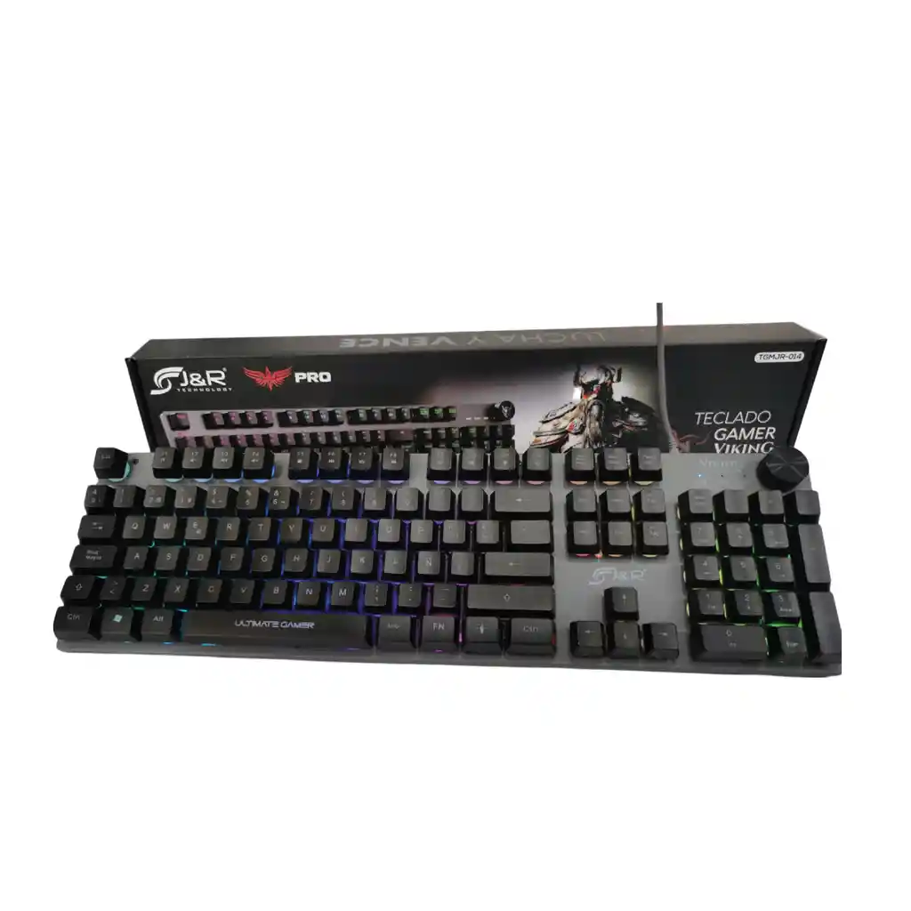 Teclado Gamer Pro Semimecanico Viking Warrior