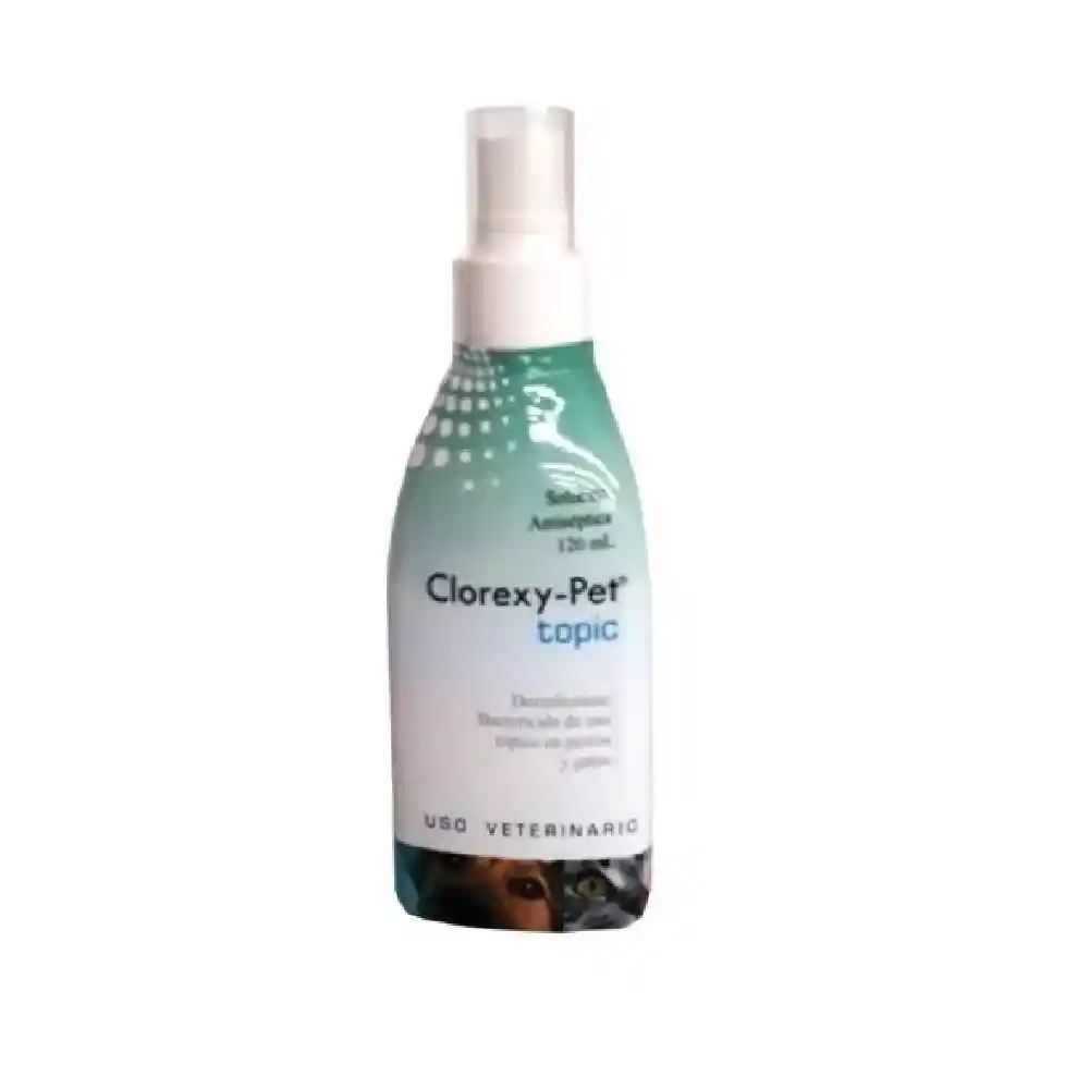 Clorexy Pet Topico Para Perros Y Gatos 120 Ml