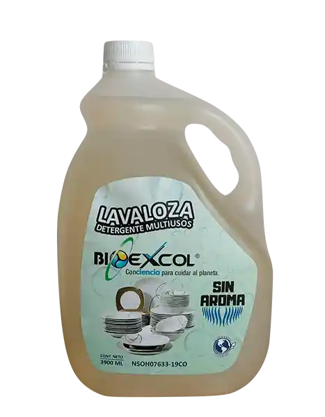 Lavaplatos Líquido Biodegradable Sin Olor 3900 Ml