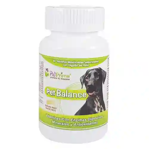 Pet Balance Frasco X 60 Tabletas Masticables