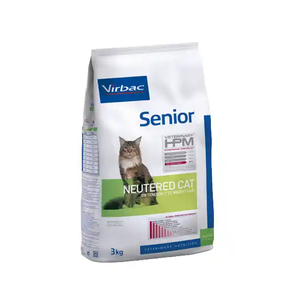 Virbac Alimento para Gatos Castrados Senior 