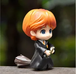 Figura De Colección Ron Weasley Con Escoba