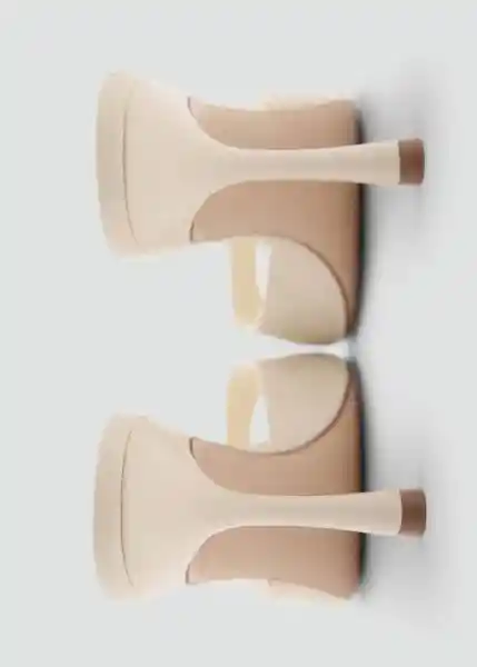 Sandalias Pepyw Blanco Talla 39 Mujer Mango