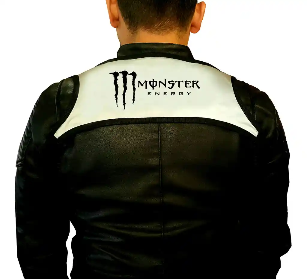 Reflectivo De Moto Chaleco Dorsal Chaleco Bicicleta - Monster Energy