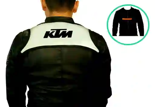 Reflectivo De Moto Chaleco Dorsal Chaleco Bicicleta - Ktm