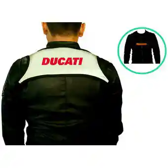 Reflectivo De Moto Chaleco Dorsal Chaleco Bicicleta - Ducati