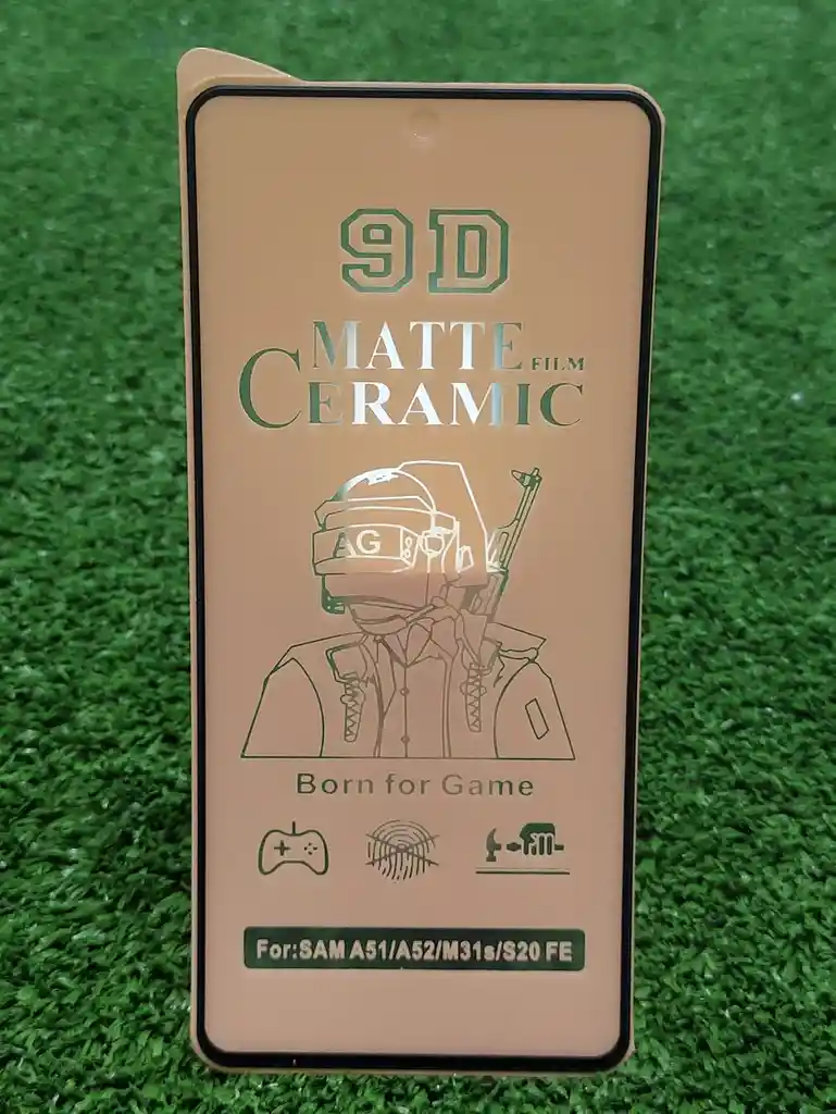 Vidrio Ceramico Mate Samsung Galaxy A52 | Anti Roto | Anti Choque | Full Pegamento