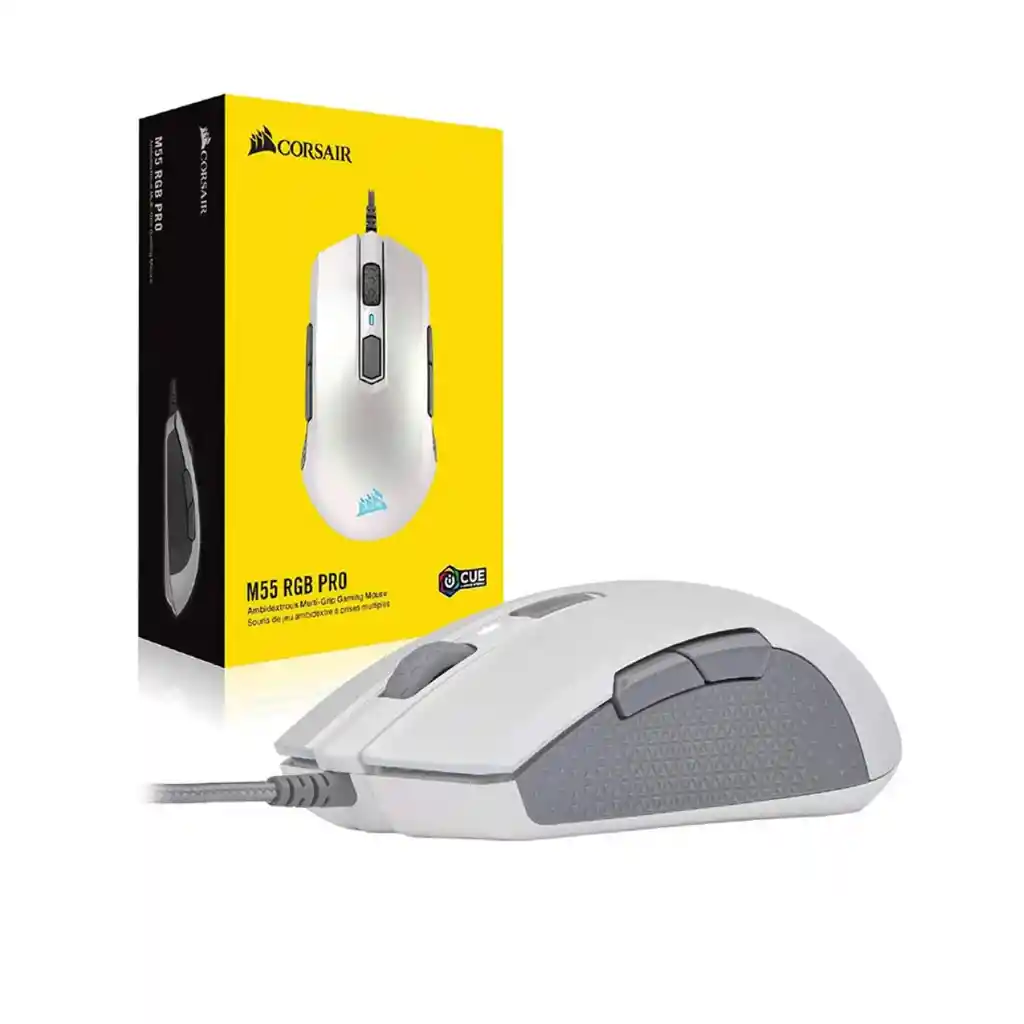 Mouse Corsair M55 Rgb Pro White