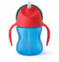 Avent Vaso Bebe Anti Goteo Entrenador Niño Niña Pitillo Azul Rojo 7 Onzas