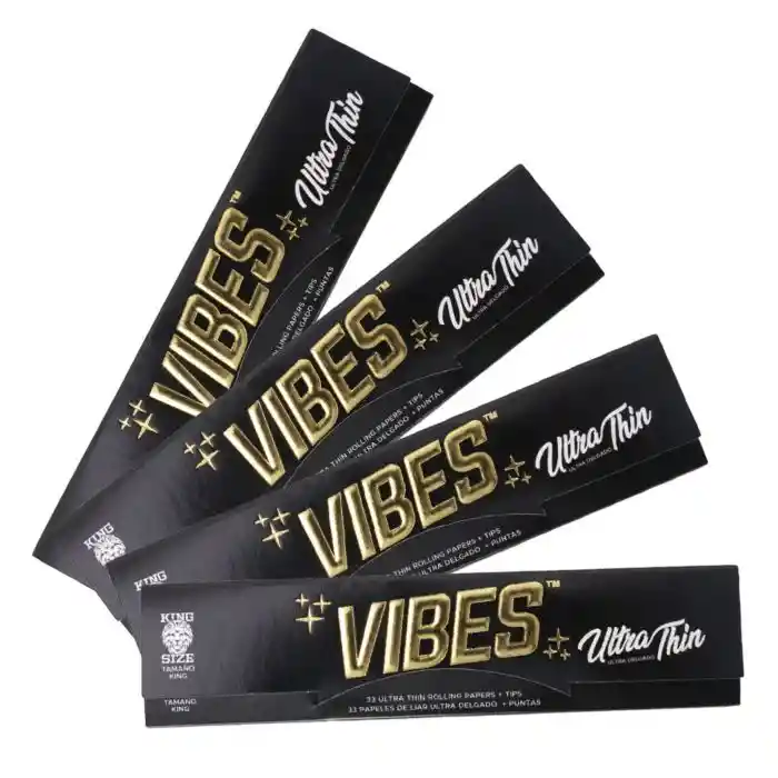 4 Vibes King Size + Tips Ultra Thin