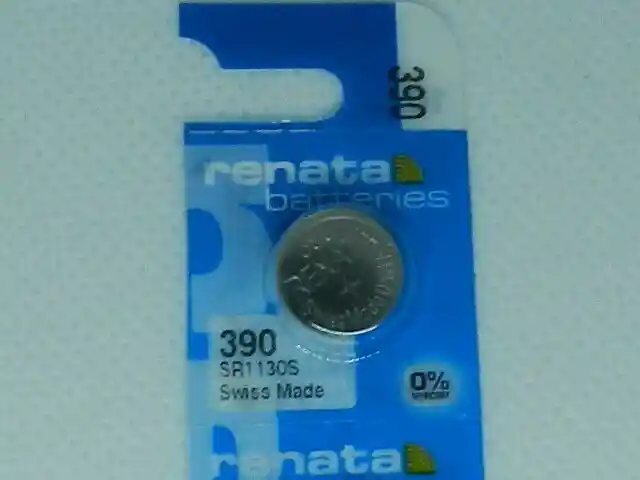 1 Pila Batería Para Reloj Renata 390 Sr1130sw Originales