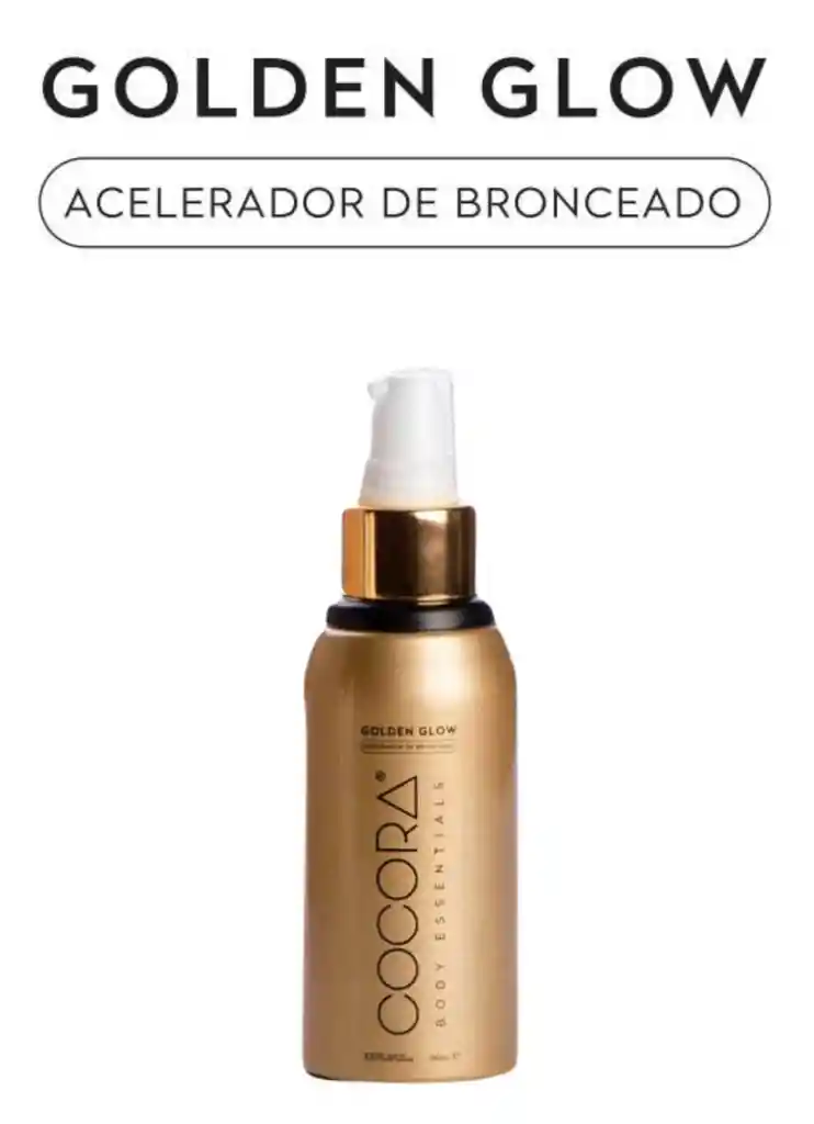 Golden Glow Acelerador De Bronceado Cocora