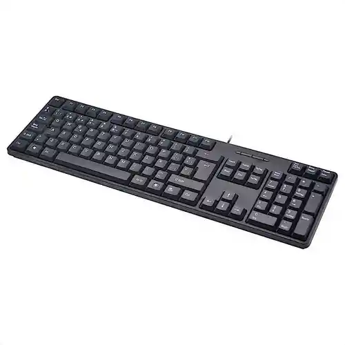 Combo Teclado Alambrico + Mouse Ultra Delgado Inalámbrico