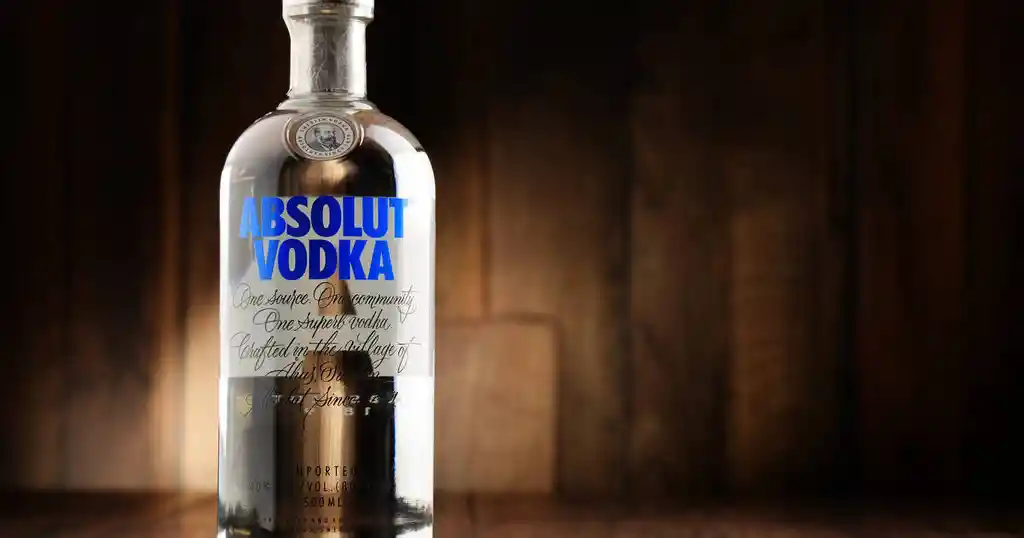 Absolut Vodka Botella