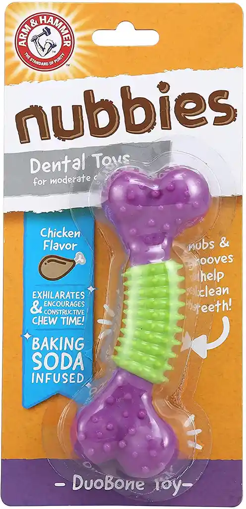 A&h Nubbies Duo Hueso Juguete Dental Perro