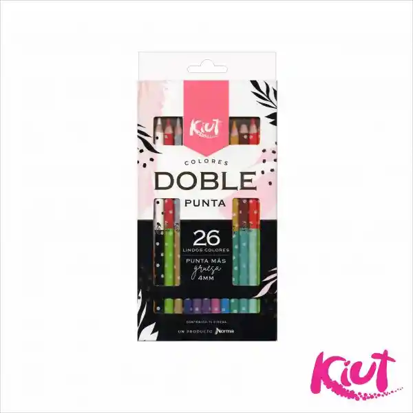 Kiut Colores Doble Punta * 26 Colores Punta 4 Mm