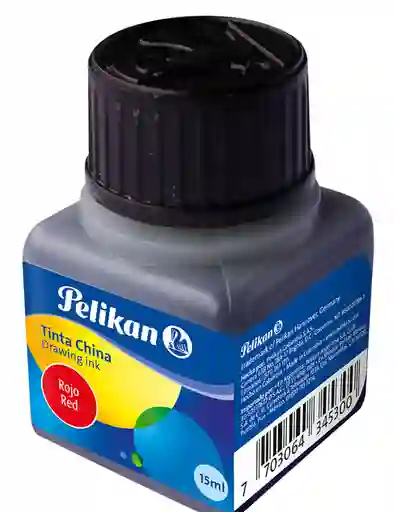 Tinta China 15ml Negra Pelikan