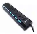 Hub Multipuerto Usb 2.0 7 Puertos Switch Individual Hi-speed