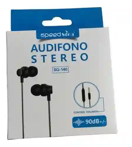 Audífono Stereo Sg-140 Speed Song