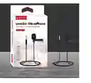 Micrófono De Solapa Para Celular + Adaptador Para Pc 3.5 Mm.