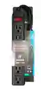 Regleta Supresor Picos 6 Salidas 1mtrs 10a 125v Voltimax