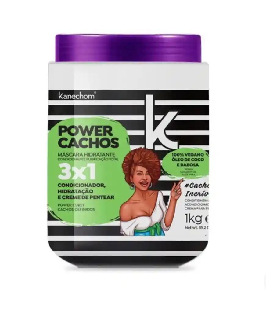 KANECHOM Mascarilla Vegana Power Cachos 1000 G