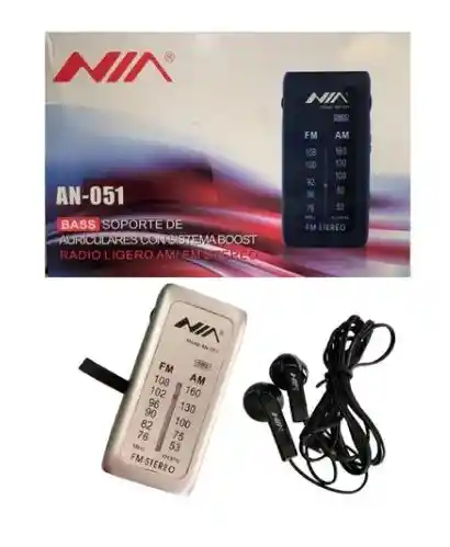 Nia Radio Stereo Am/Fm An-051