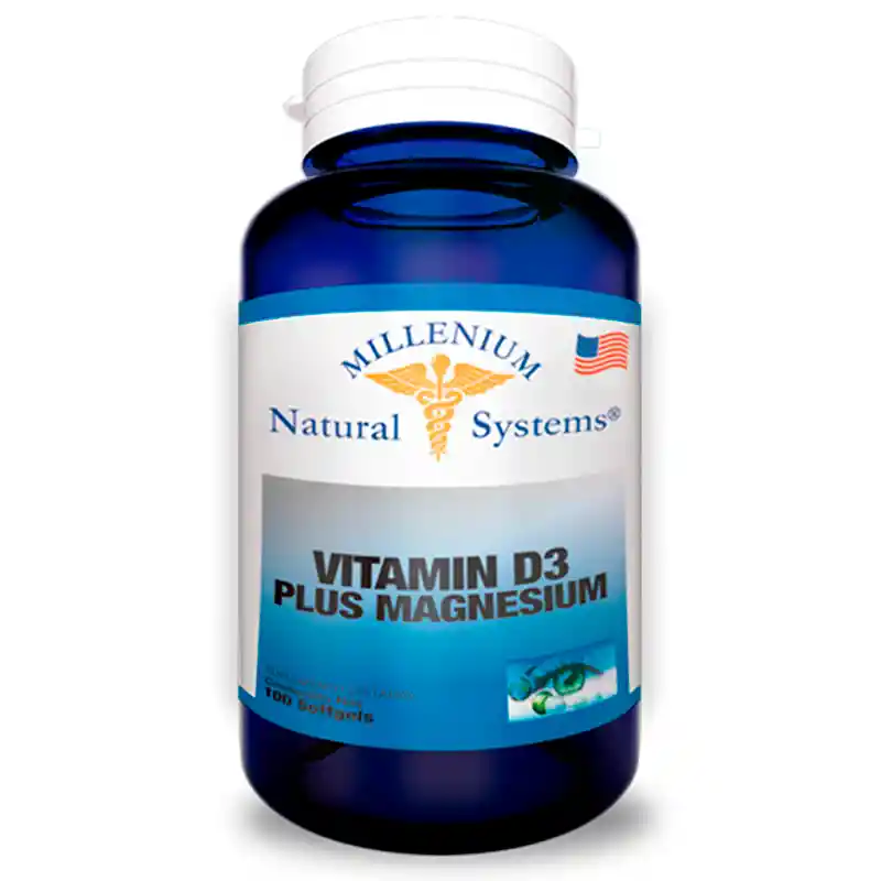 Vitamin D3 Plus Magnesium X 100 S/g System