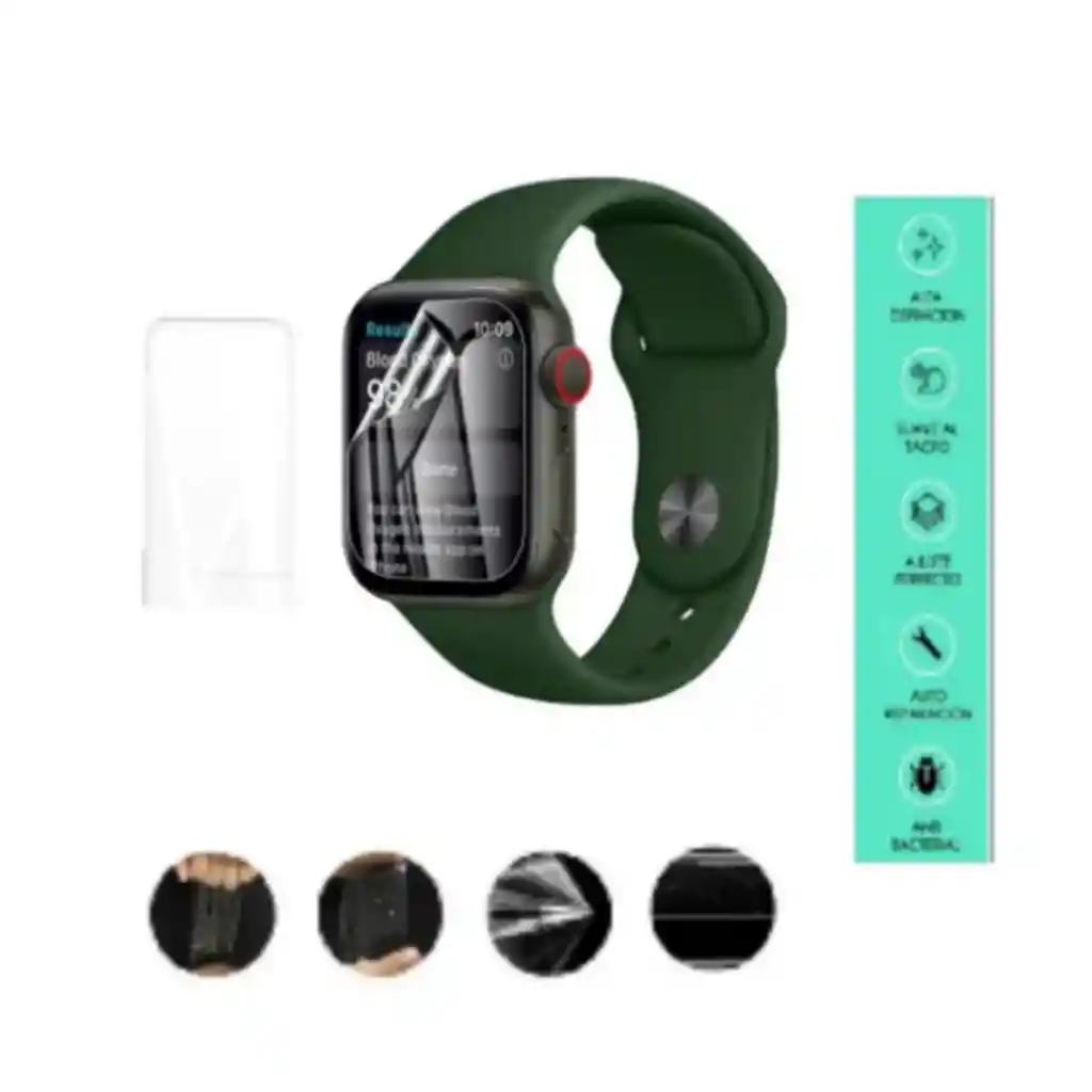 Protector Pantalla Reloj Inteligente Smartwatch Hydrogel Compatible Con 	samsung Galaxy Watch 4 Classic 46mm