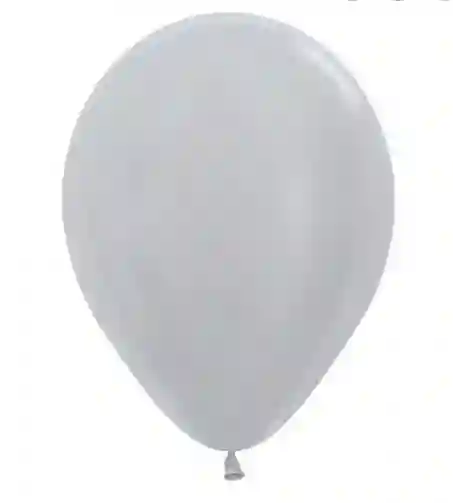 Bomba Globo Biodegradable De Latex Gris R12