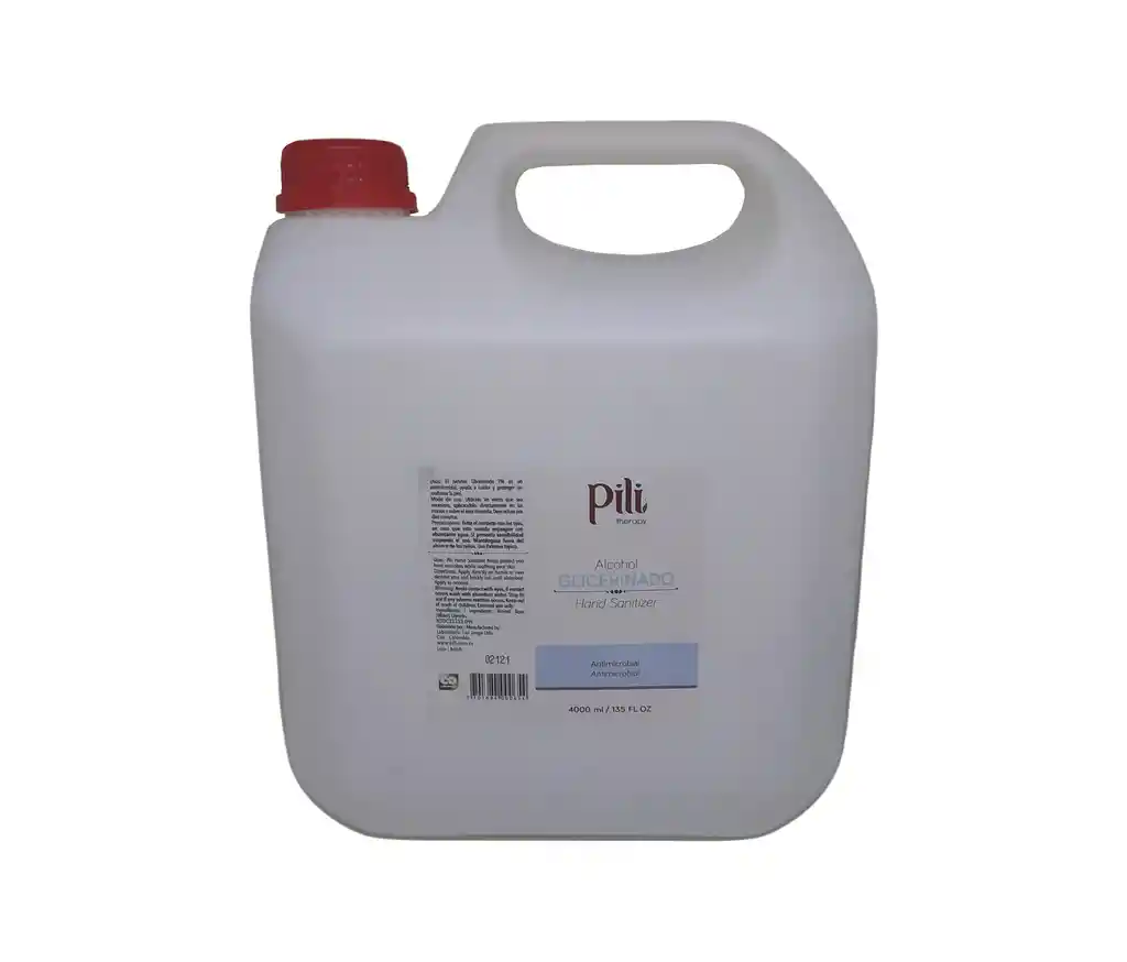 Alcohol Glicerinado Pili 4000 Ml