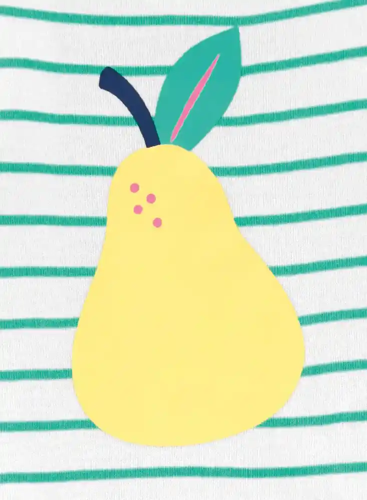 Carters Bodys Esqueleto X 5 Frutas New Born