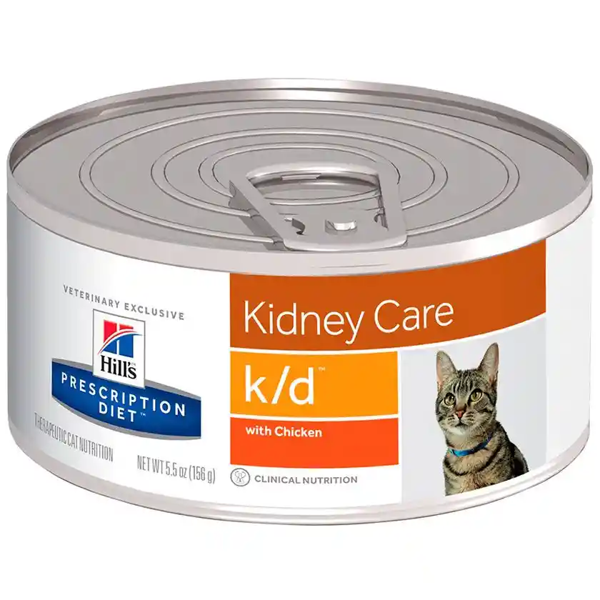 Feline Hills® Prescription Diet K/D® With Chicken 5.5 Oz (156G)